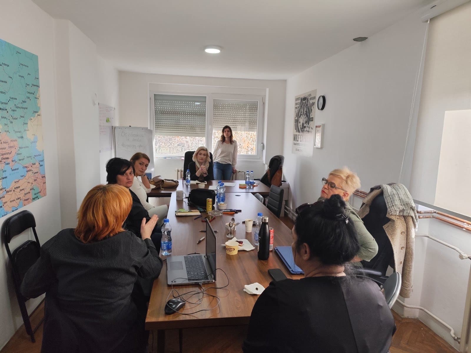 The third training session for the safety of female journalists and media workers was held in Inđija.