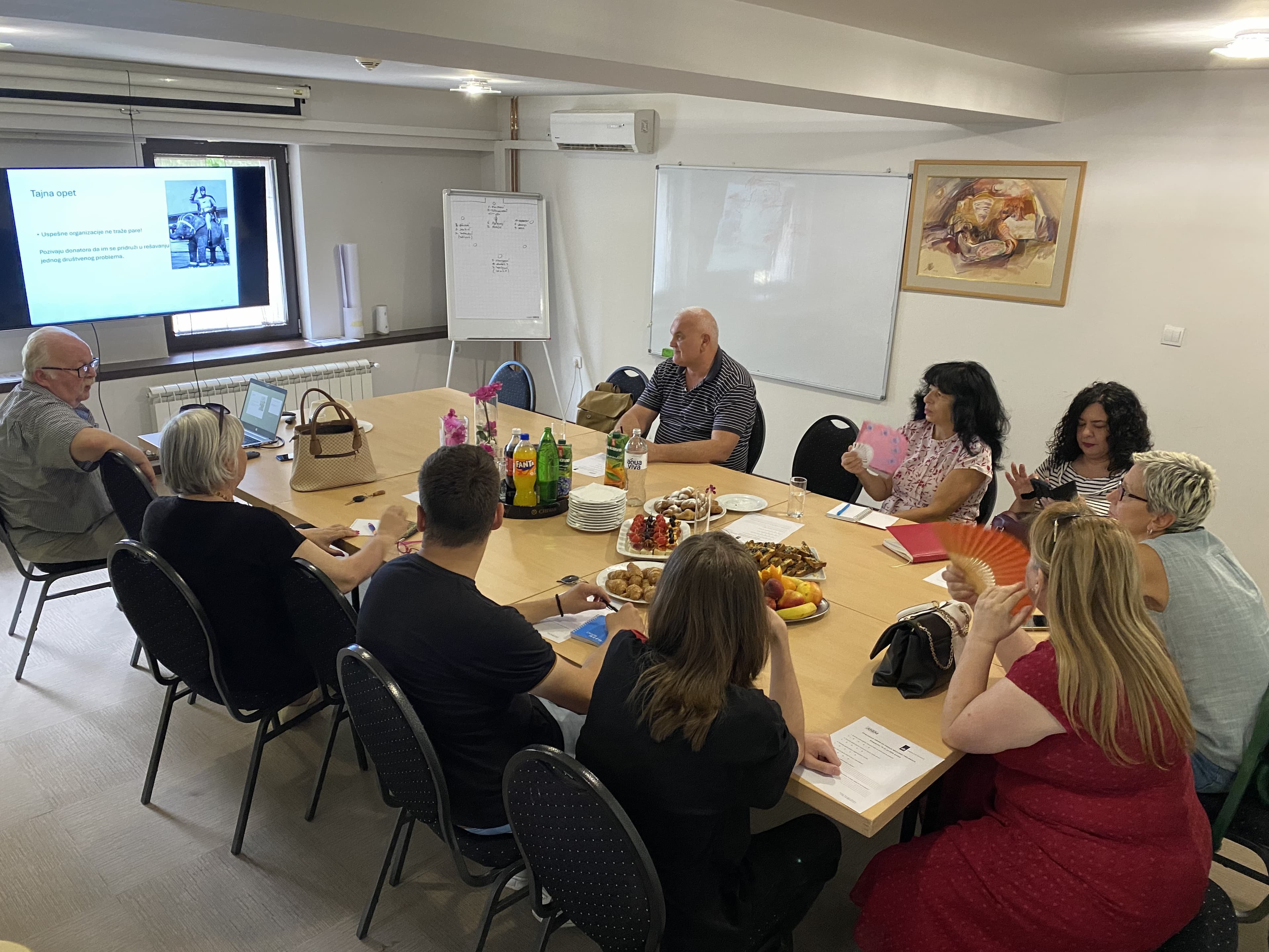 The third workshop for writing media projects was held in Kragujevac