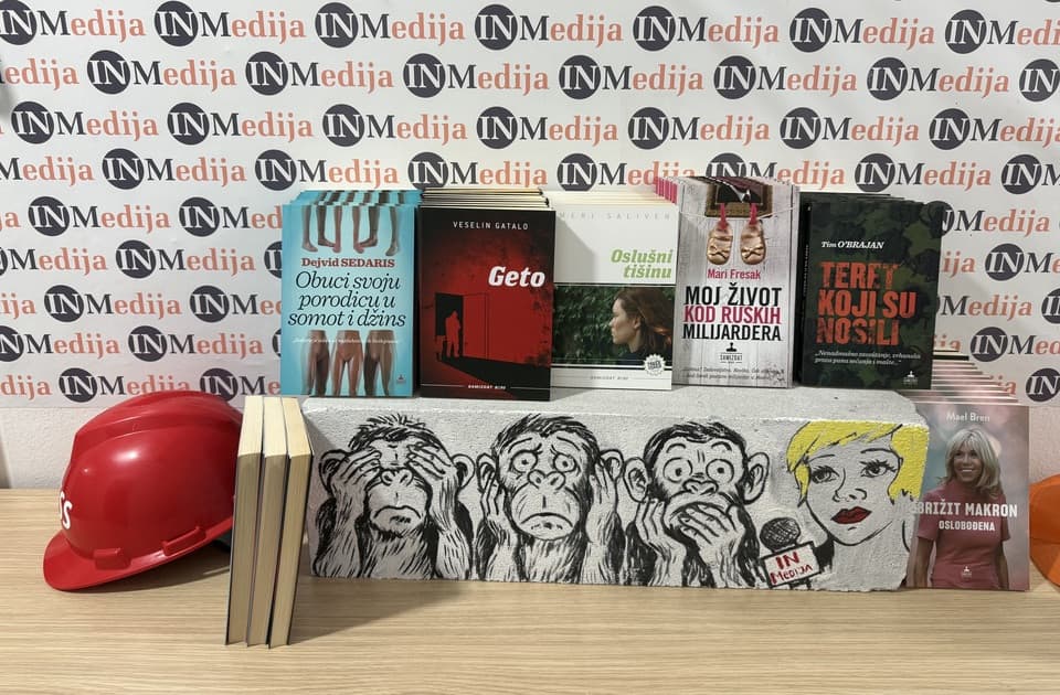 IN Medija: Akcija prikupljanja sredstava za SLAPP tužbe uz knjige Samizdata