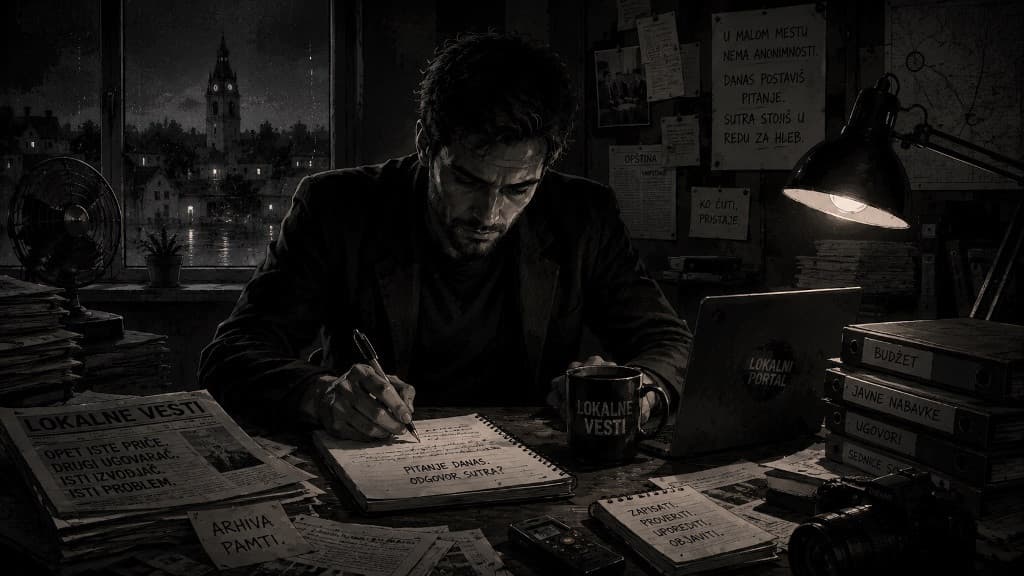 Local journalist: the last one to remember