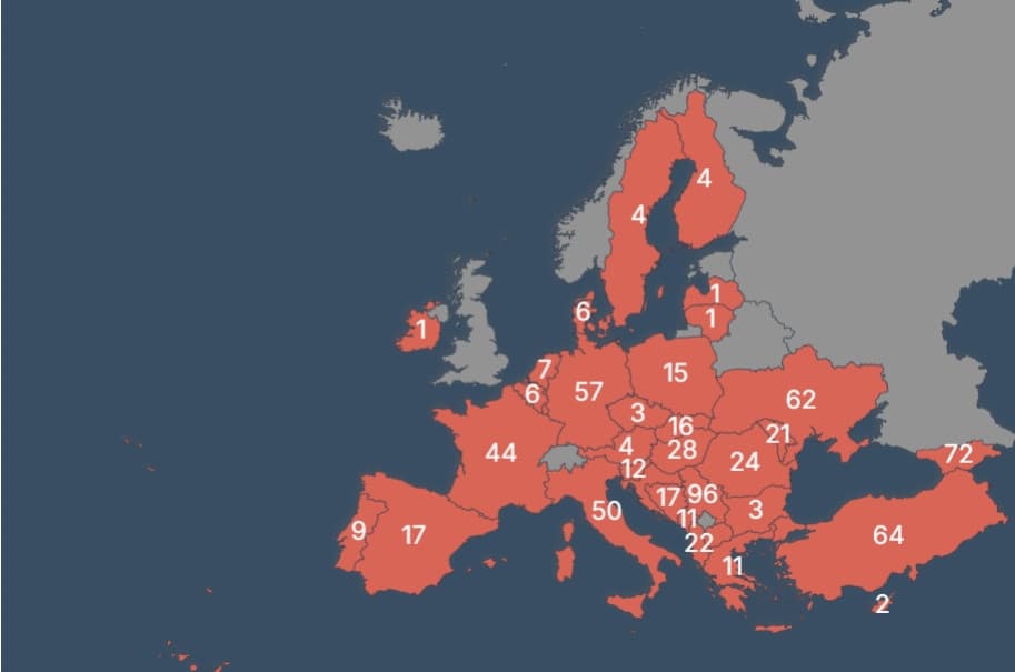 MFRR: Serbia ranks first in Europe in terms of violations of media freedom.