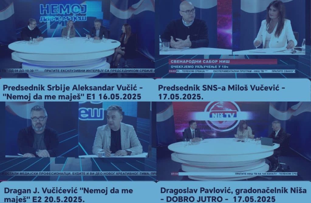 Niš is getting a new TV station after 20 years – the program started "regime-style," without a license to operate, but aimed at improving the ratings of the SNS.