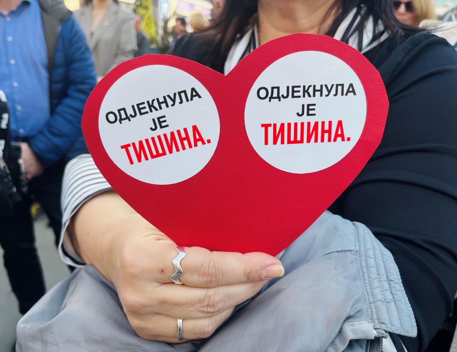 Media reporting on student protests have run out of funding from competitions across Serbia.