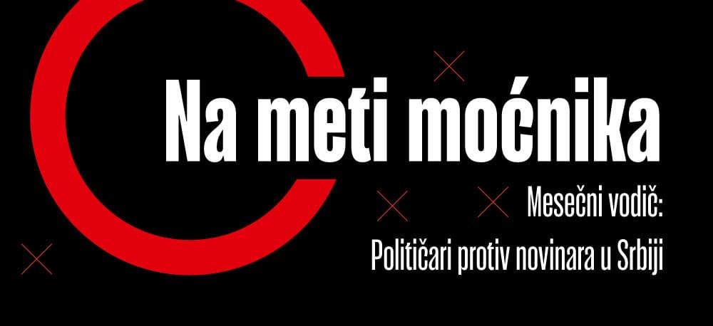SĆF: 172 verbal attacks on journalists by politicians in June 2026.