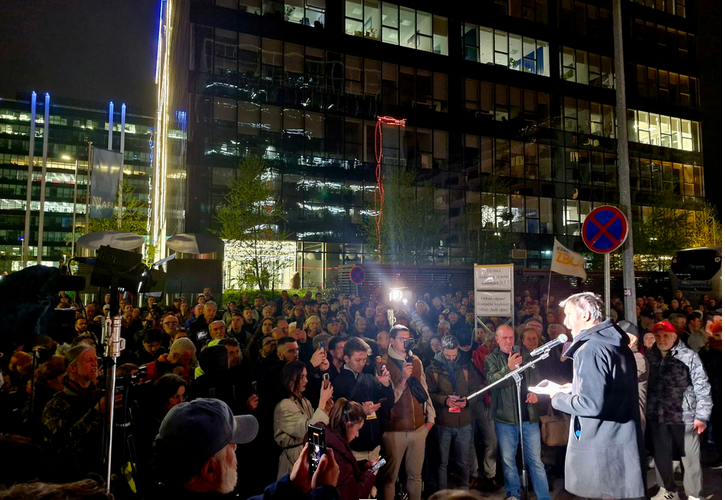 Skup podrške redakciji N1: „Progutaće nas mrak i bruka“