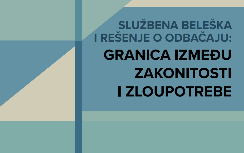 NUNS analiza: Službene beleške umesto pravne zaštite – sistem koji ostavlja novinare nezaštićenim